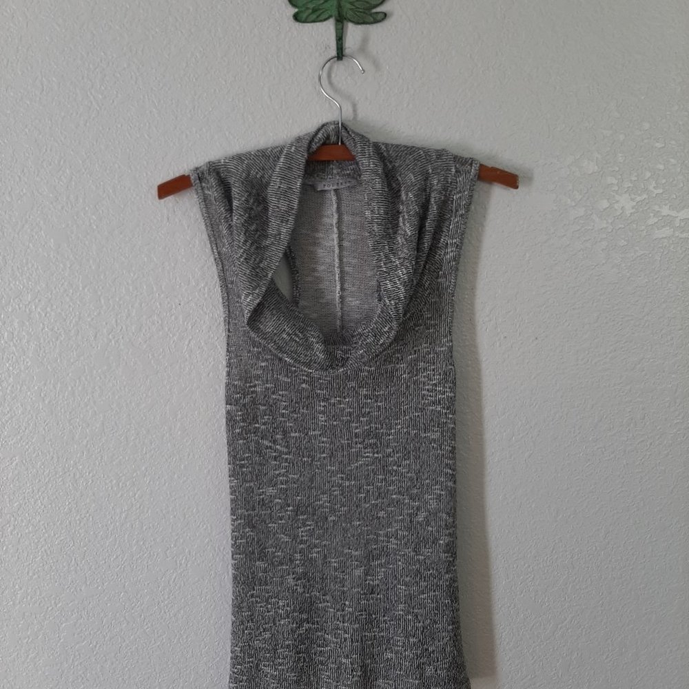 POETRY SWEATER RACERBACK TANK SIZE L